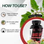 How to take Mass UP muscle gainer capsules