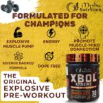 XBOL XTREME Pre-Workout by Mysha Nutrition – Boosts Energy, Muscle Pump, Focus, and is Dope-Free