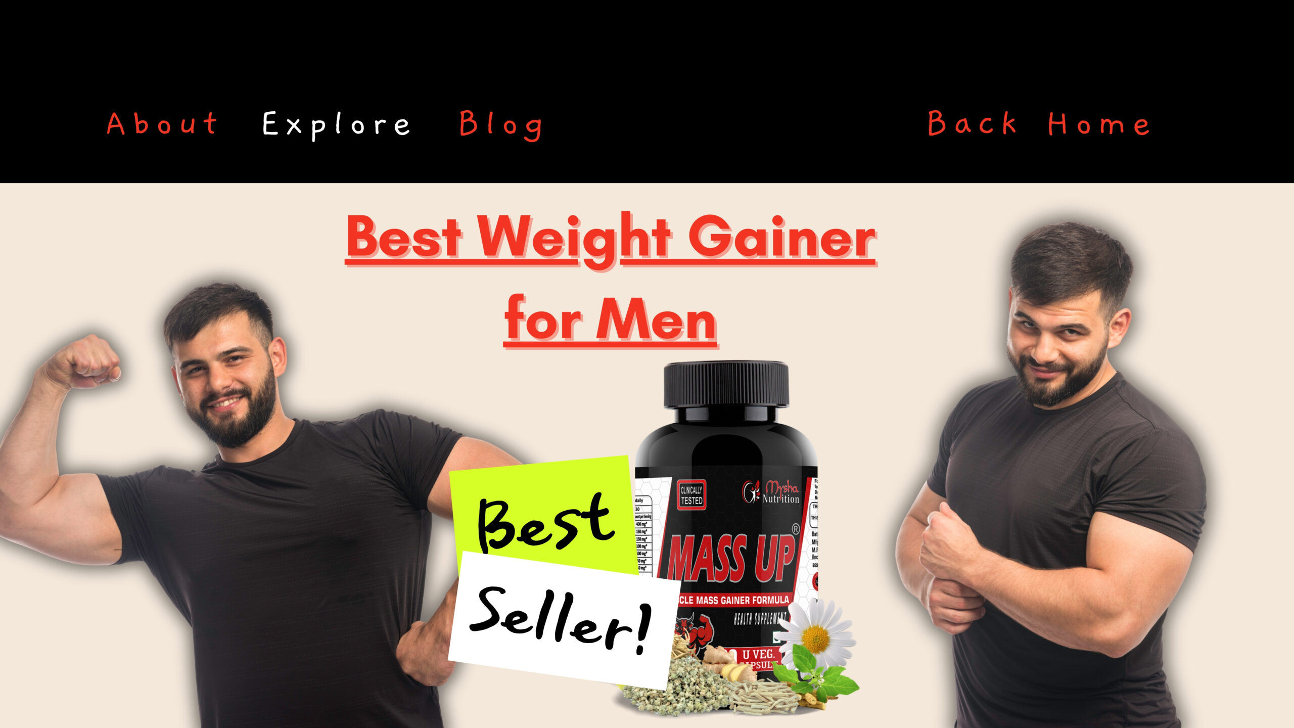 Best Weight Gainer for Men