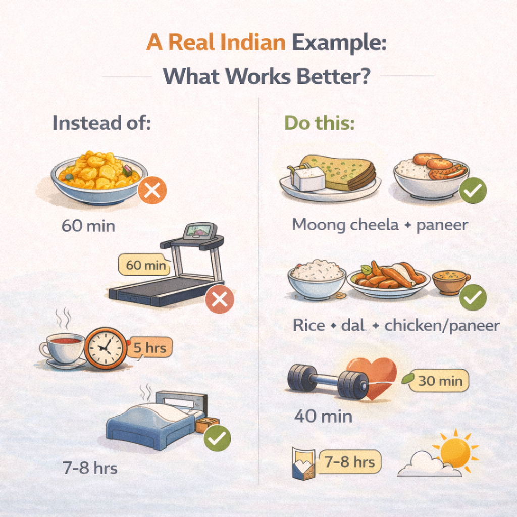 role of diet in belly fat gain