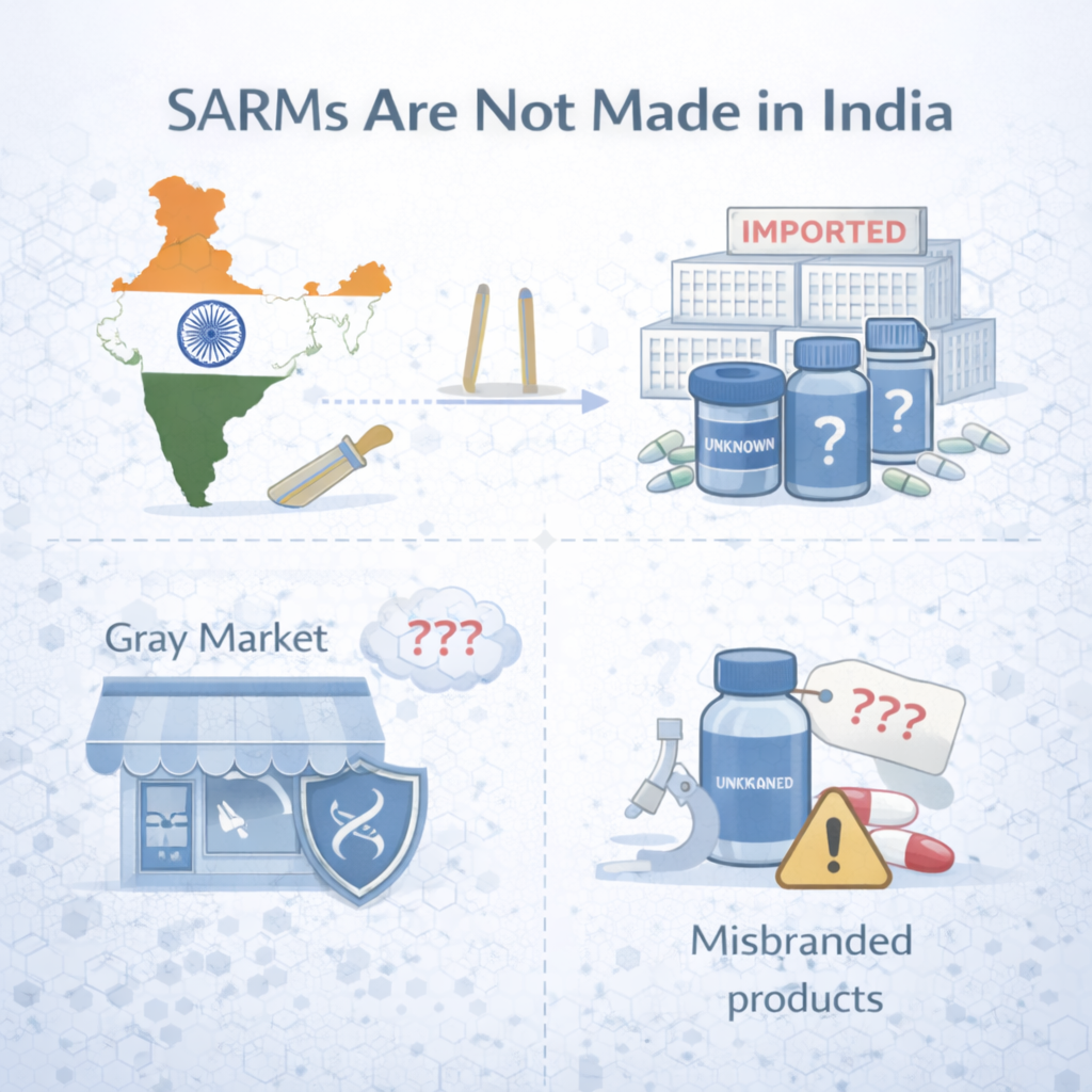 SARMs legal status in India