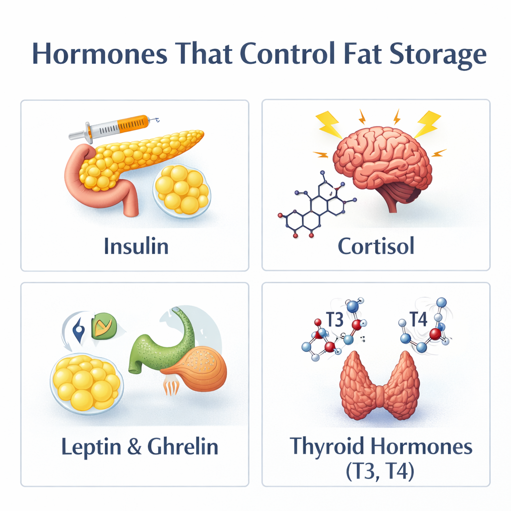 hormones and fat storage