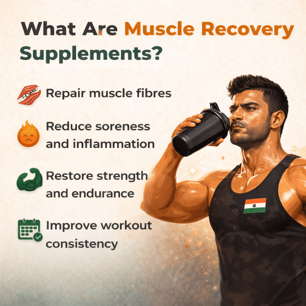 what are muscle recovery supplements