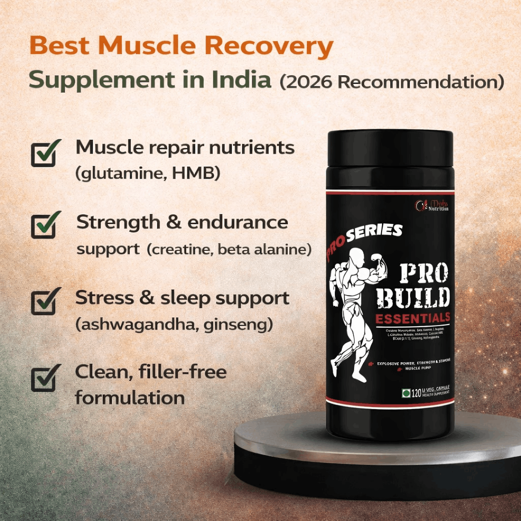 Best Muscle Recovery Supplement in India