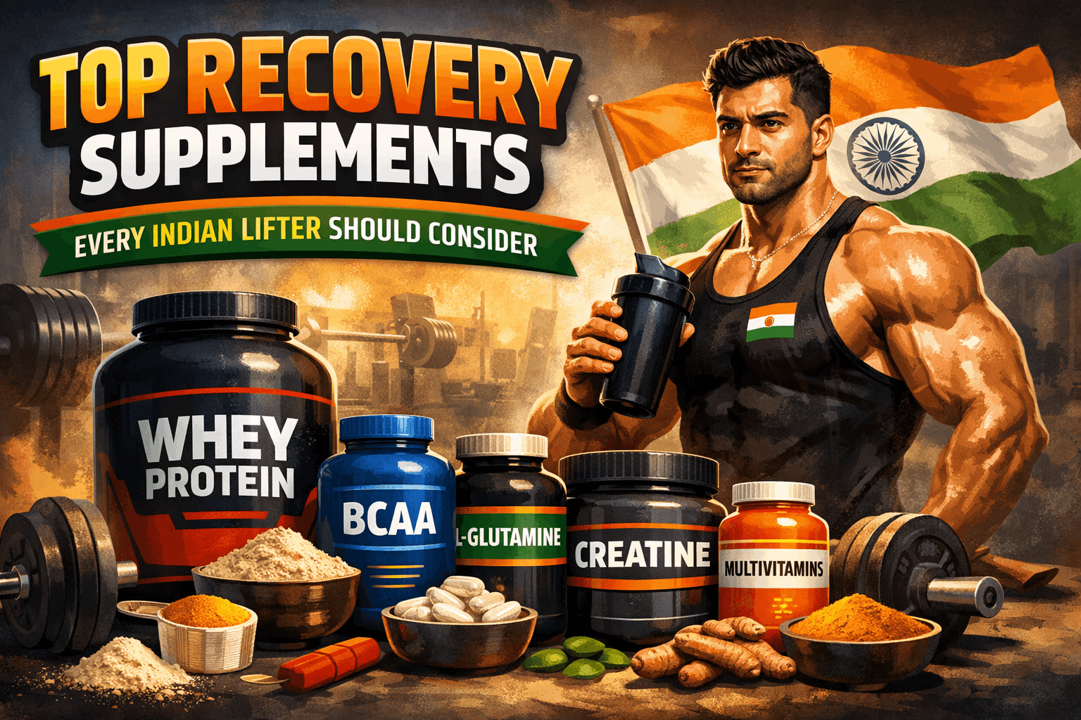 muscle recovery supplements India