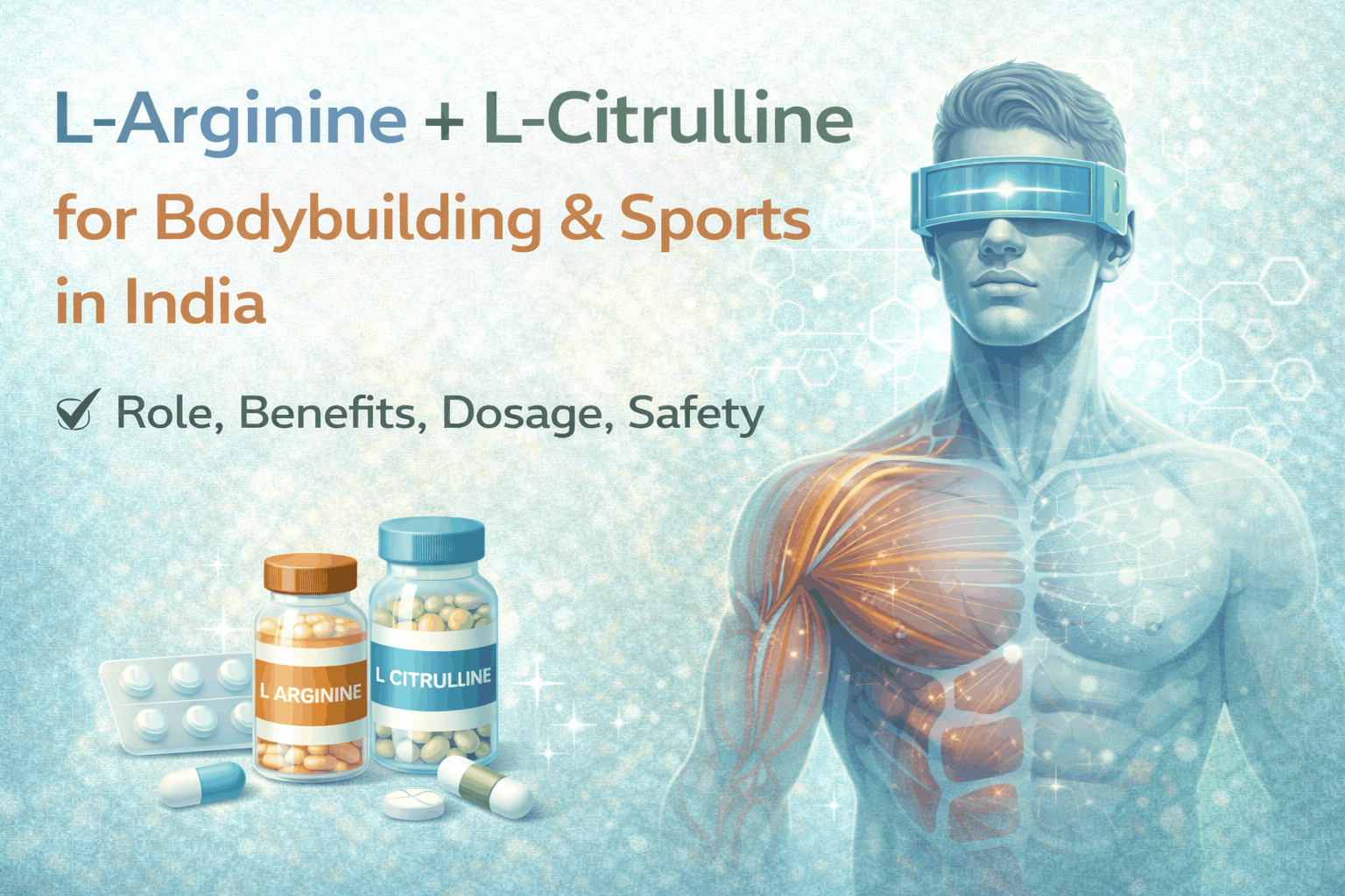 L-Arginine + L-Citrulline for Bodybuilding