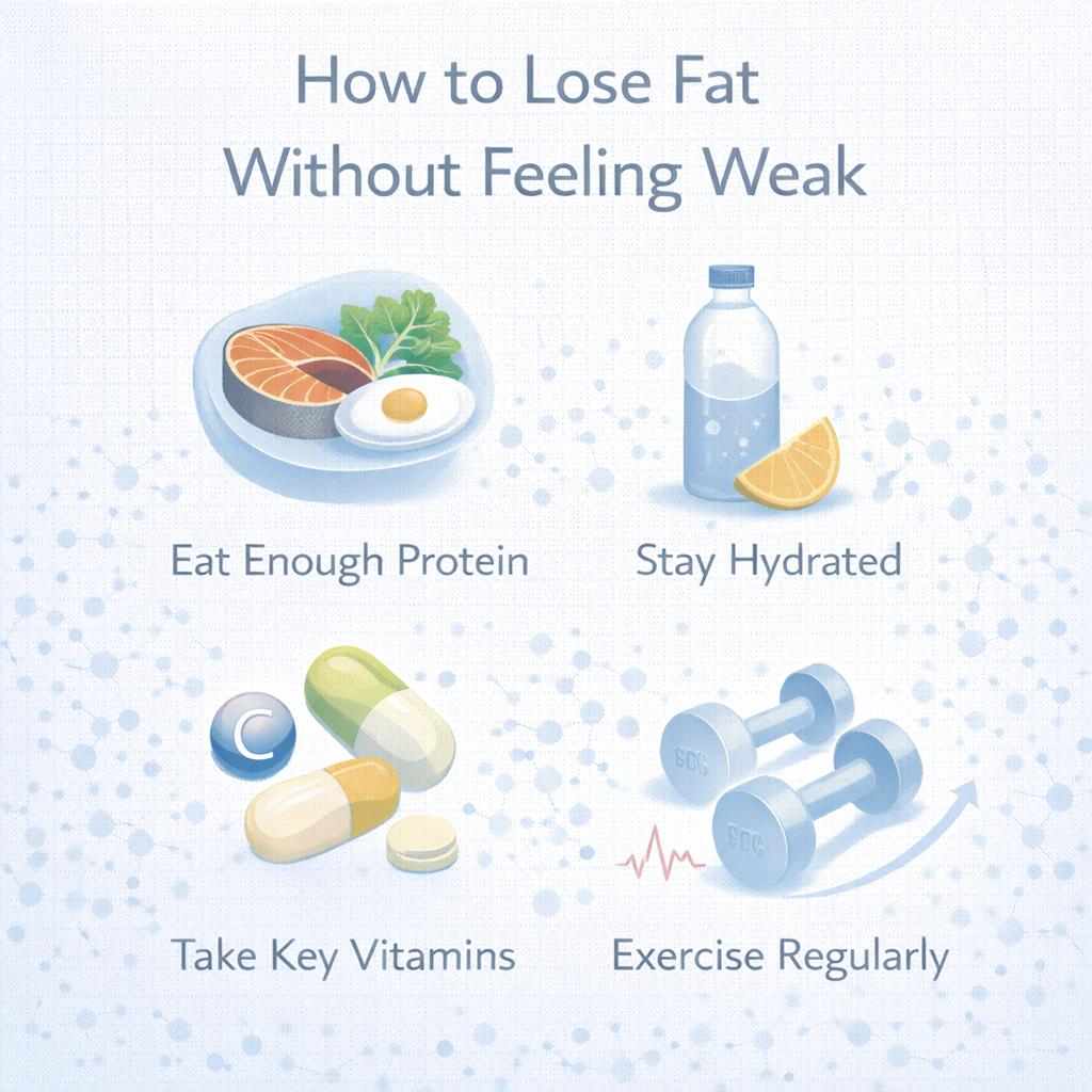 Lose Fat Without Feeling Weak