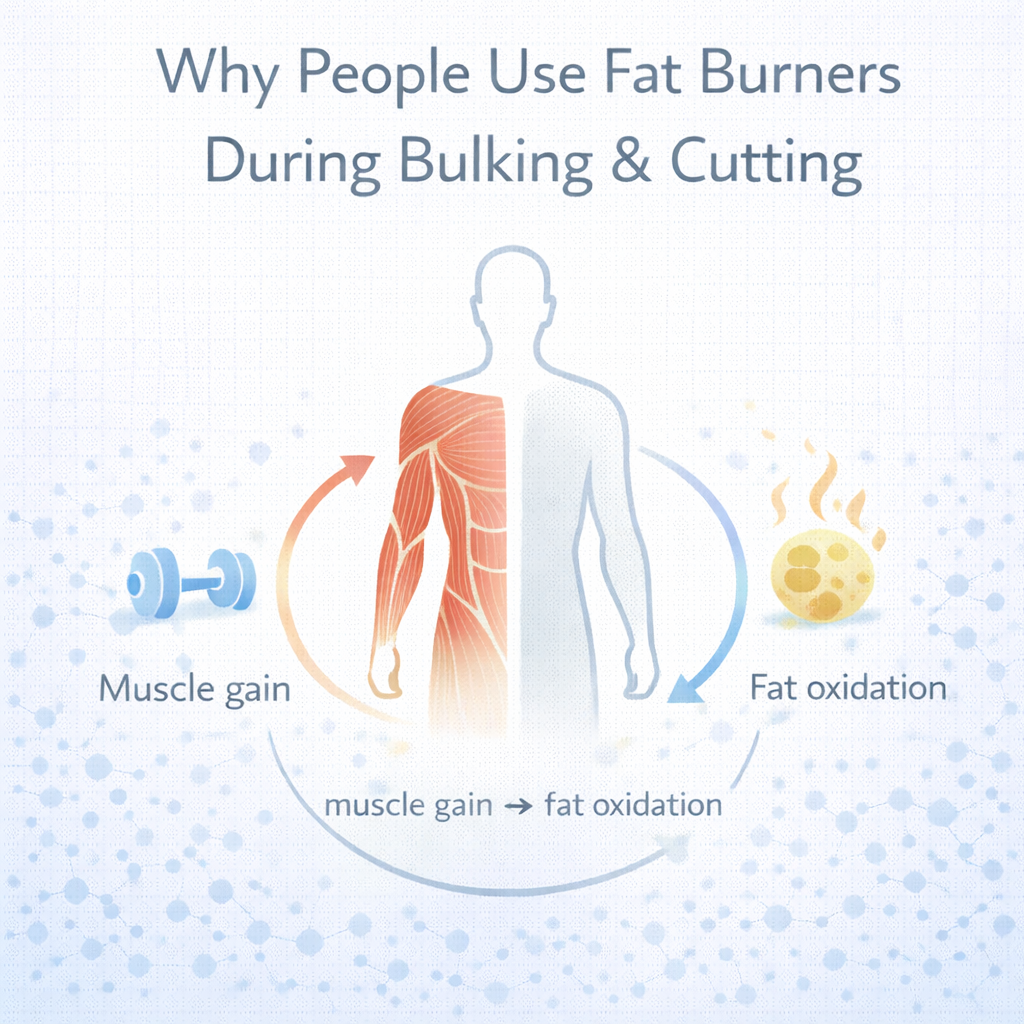 Fat Burners During Bulking & Cutting
