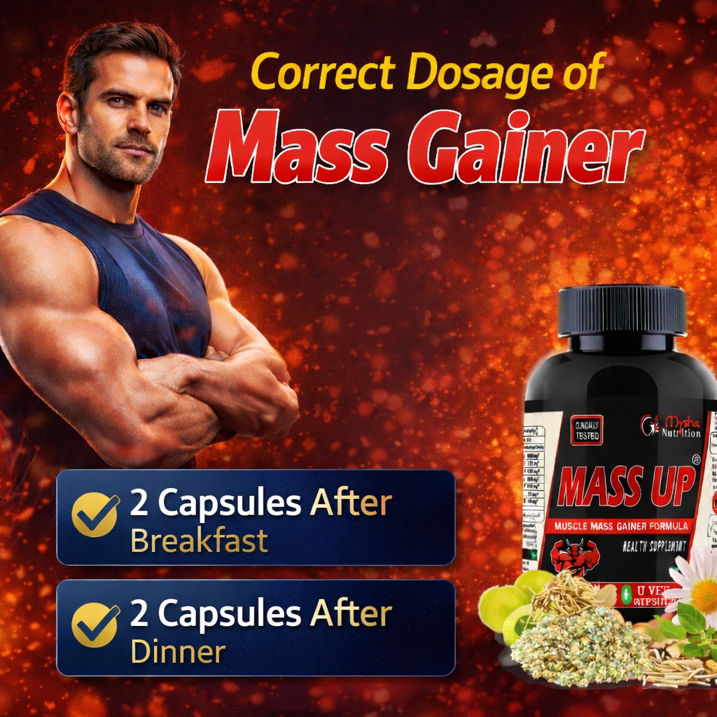 Correct Dosage of Mass Gainer
