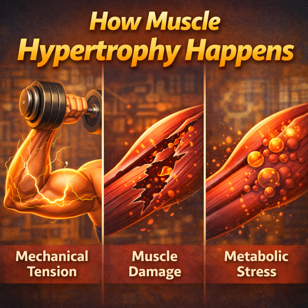Muscle Hypertrophy Happens